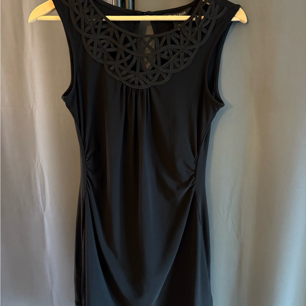 White House Black Market Black Mini Dress